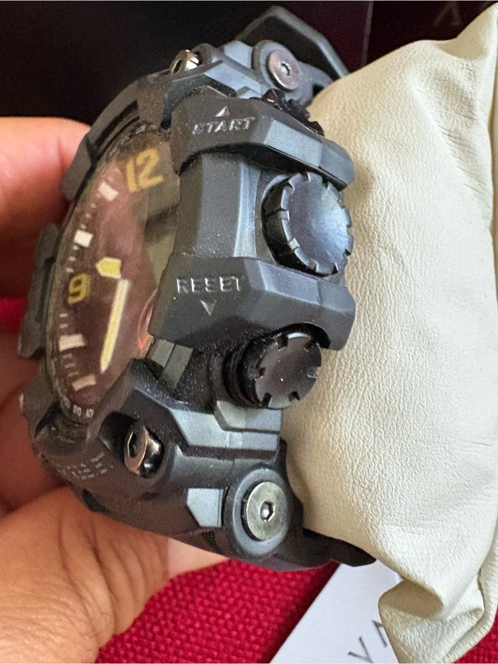 ACTIVE  Recon x Invicta Dual Time Digital Watch 45.5mm Black Gold new